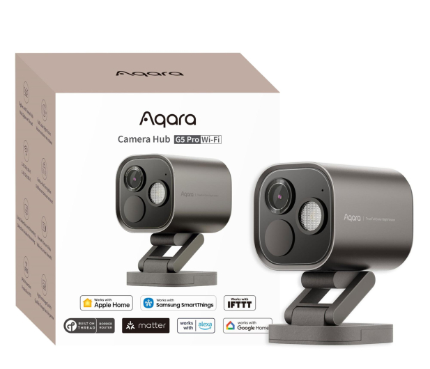 Aqara Inteligentna kamera zewnętrzna wifi G5 pro szara - 1319937 - zdjęcie 2
